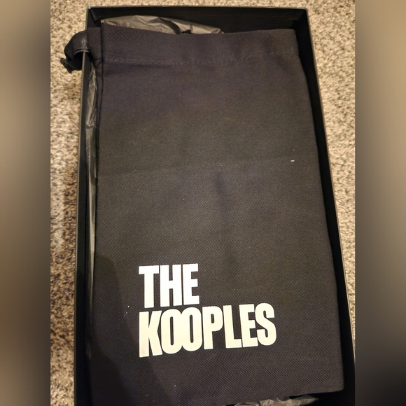 The Kooples France Khaki 100% Leather sandals New In Box Size 8 US Womens - Picture 16 of 16